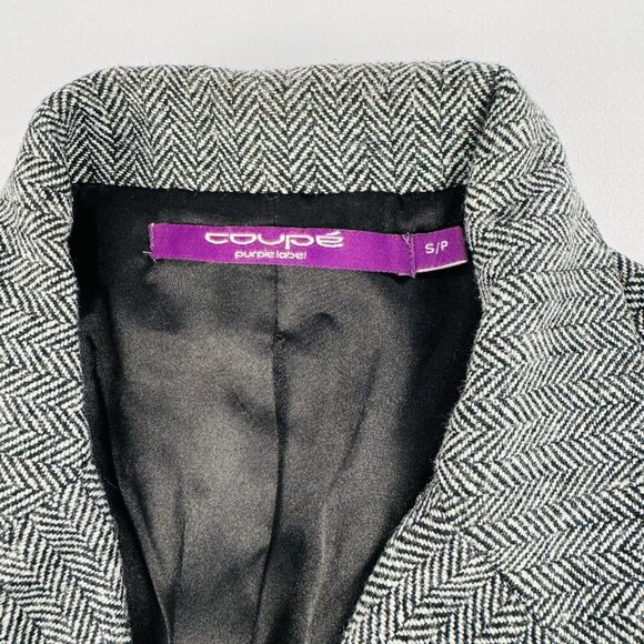 Dark Academia blazer women Lace Small Grey Coupé - Picture 2 of 12